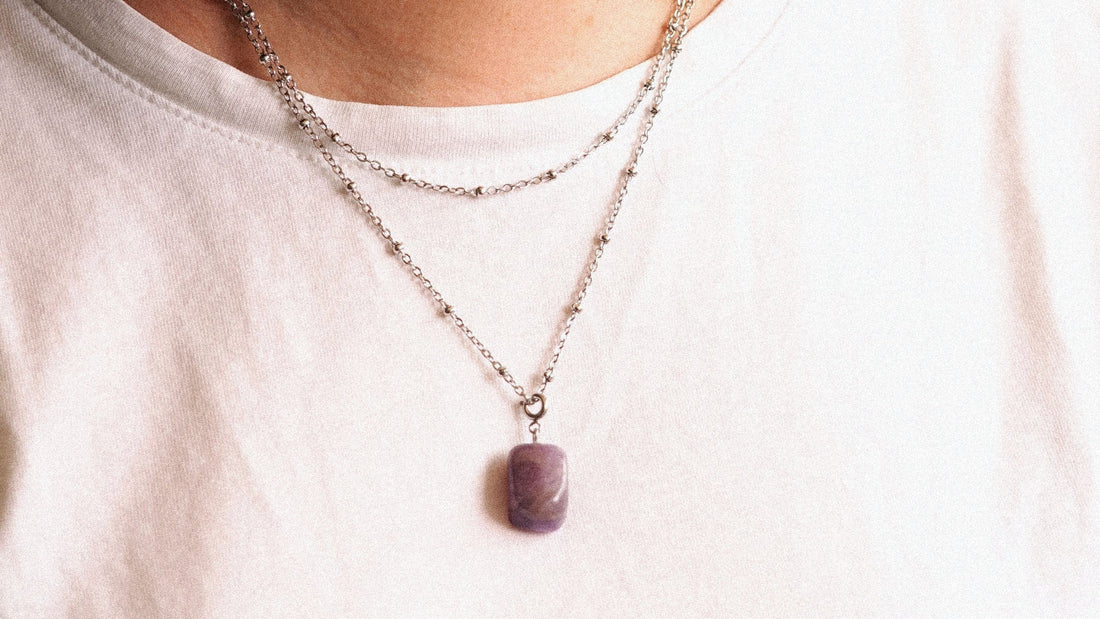 joyas con piedras naturales