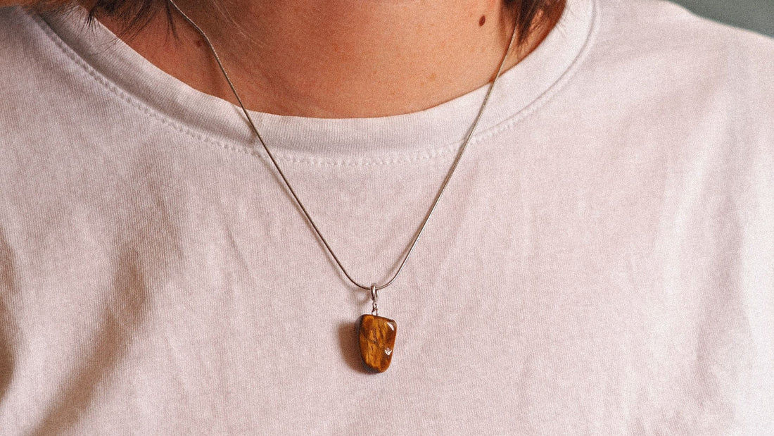 joyas con piedras naturales