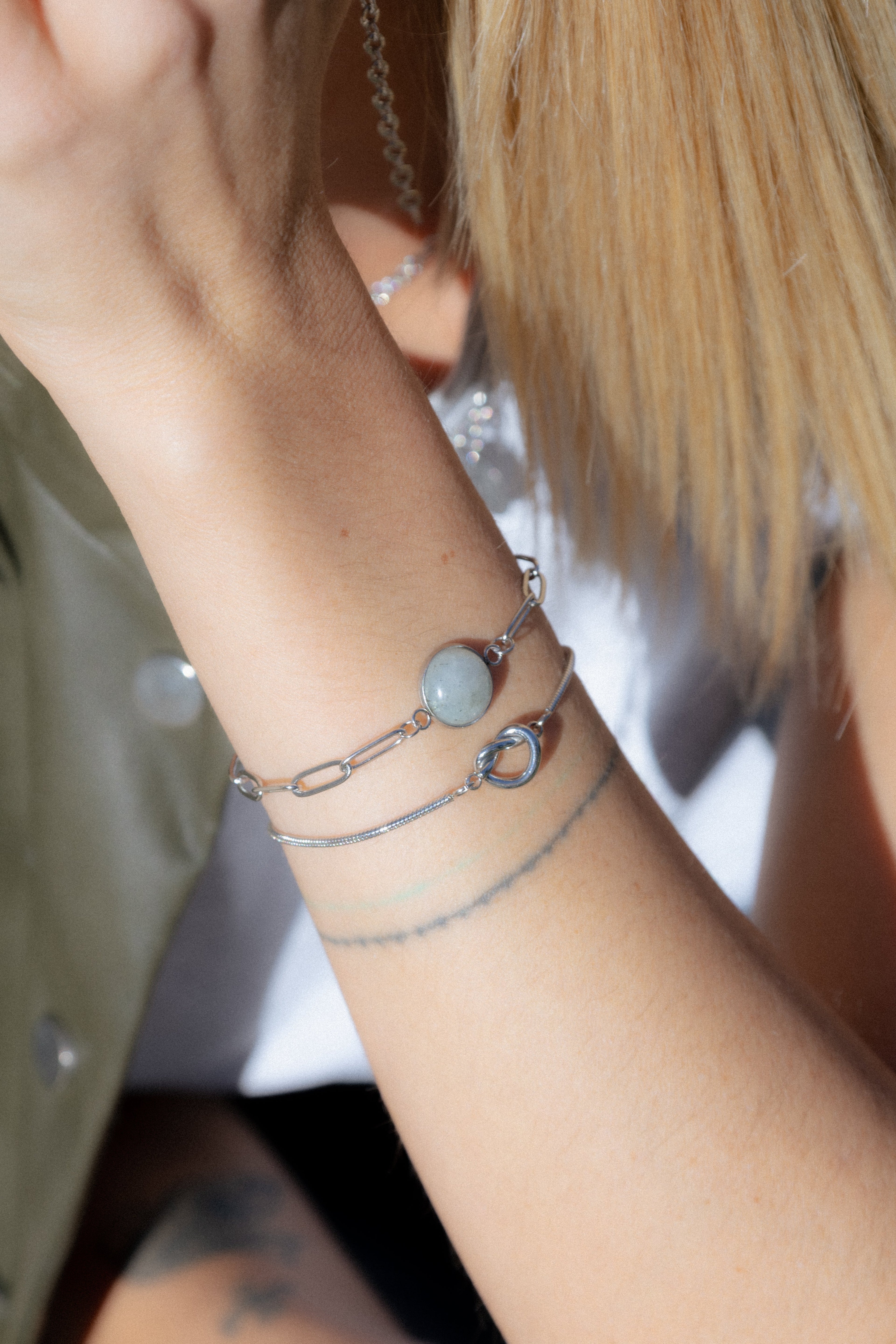 pulseras acero inoxidable