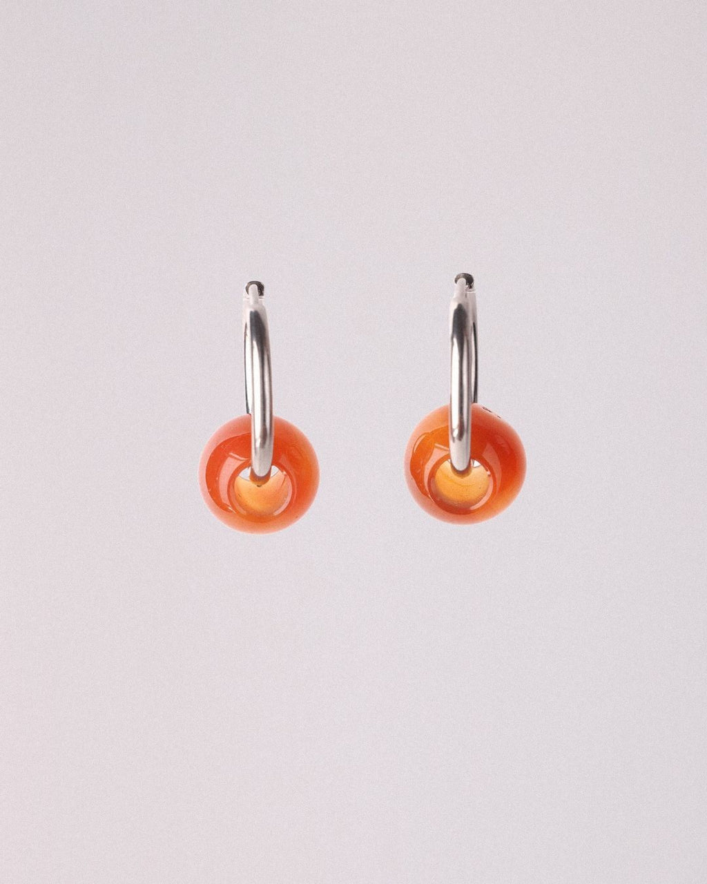 Pendientes Órbita Plus Acero Inoxidable Carnelia