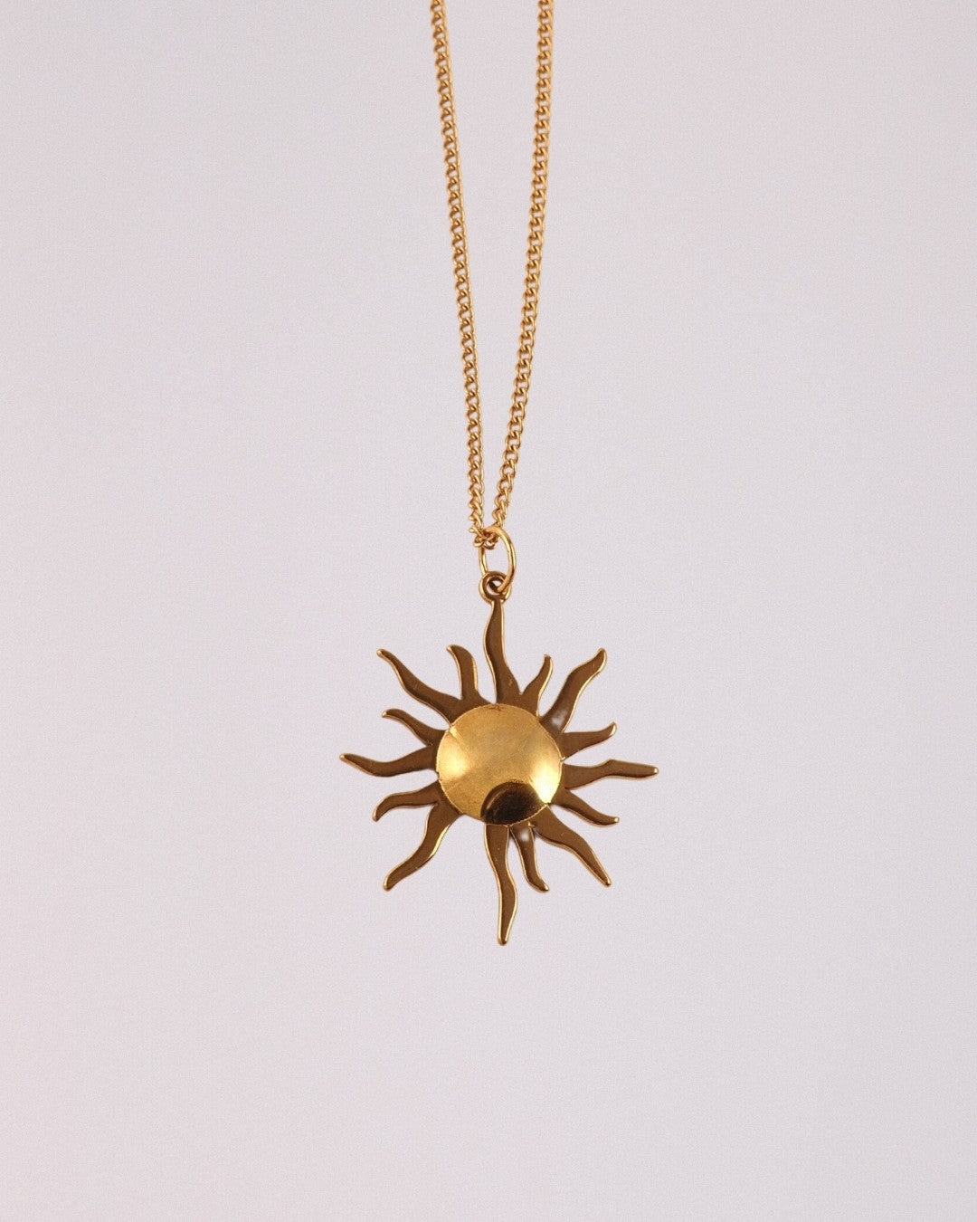 Collar Sol Acero Inoxidable