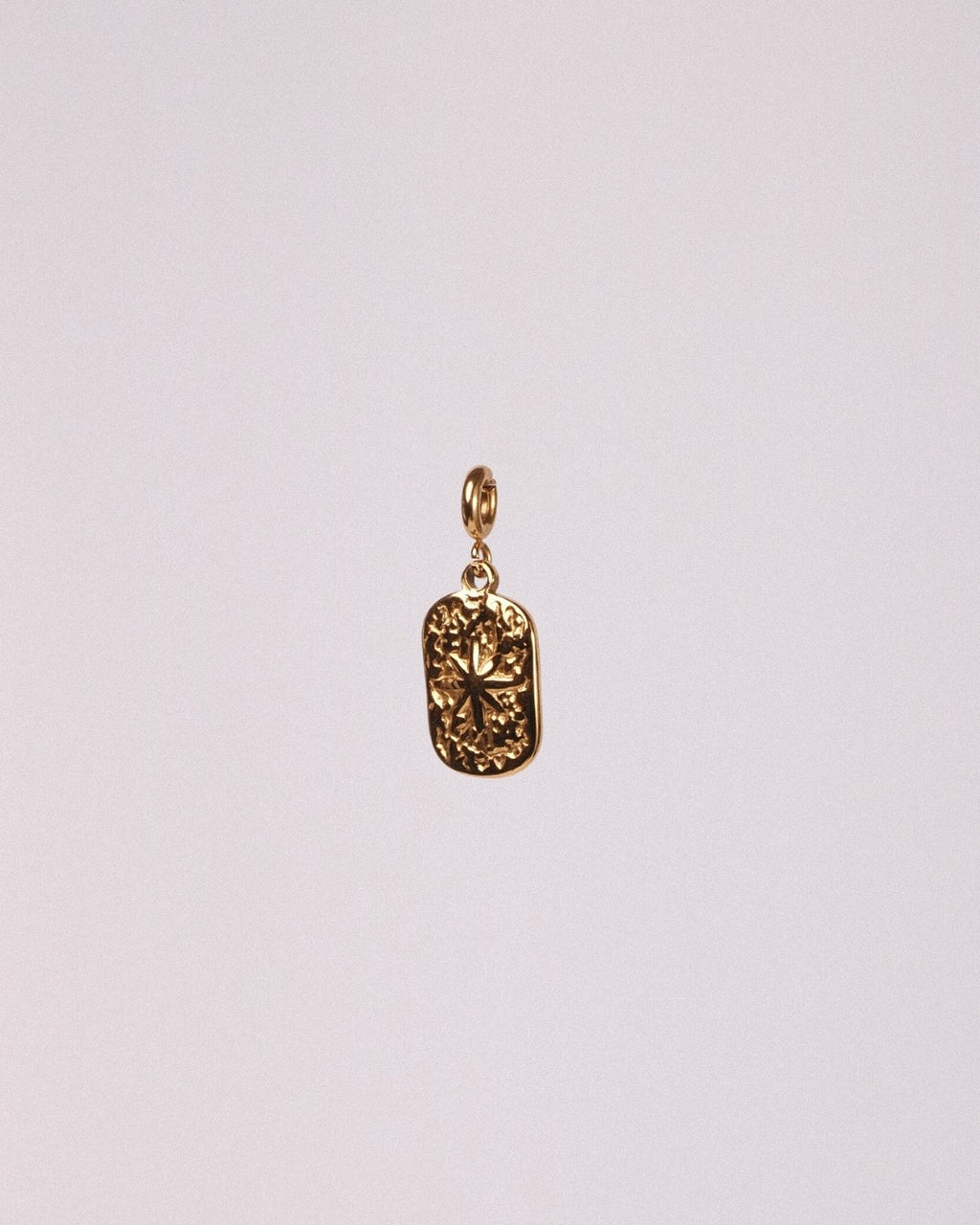 Charm Destello Acero Inoxidable Dorado