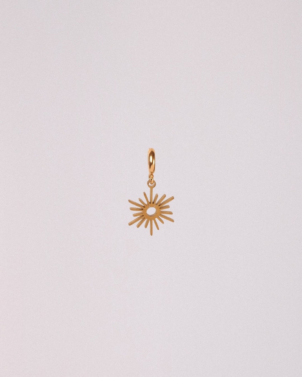 Charm Lucero Acero Inoxidable Dorado