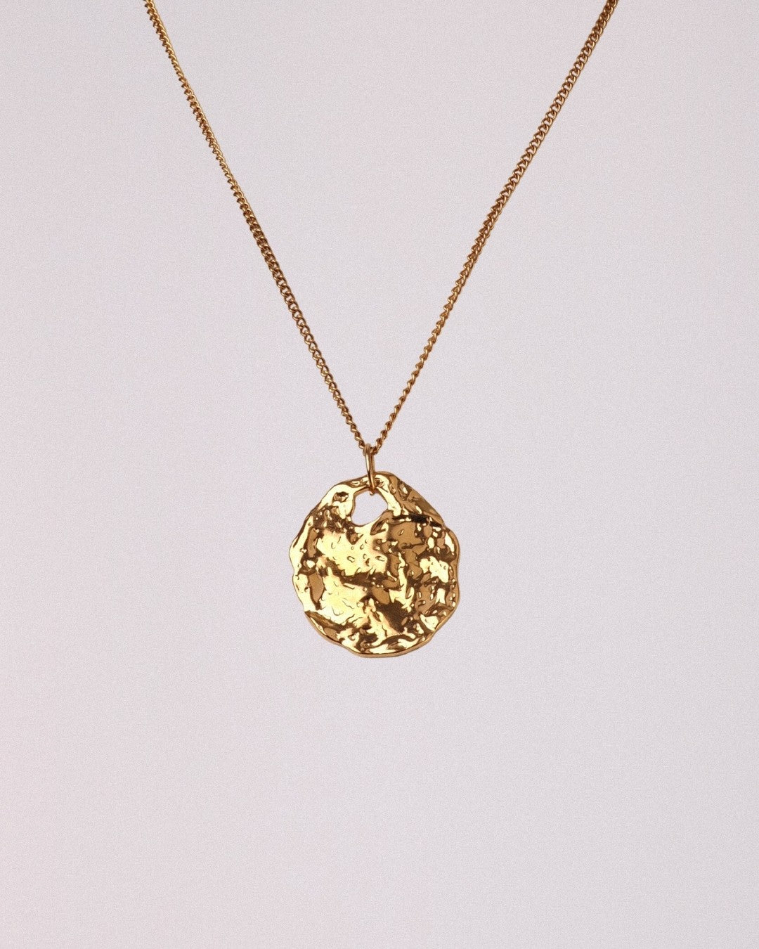 Collar Agua Acero Inoxidable Dorado