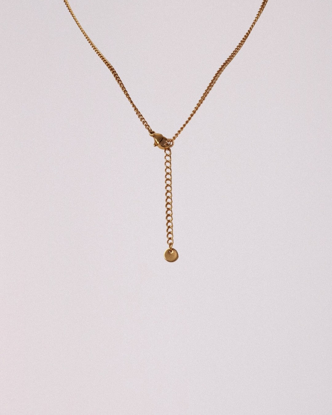 Collar Agua Acero Inoxidable Dorado