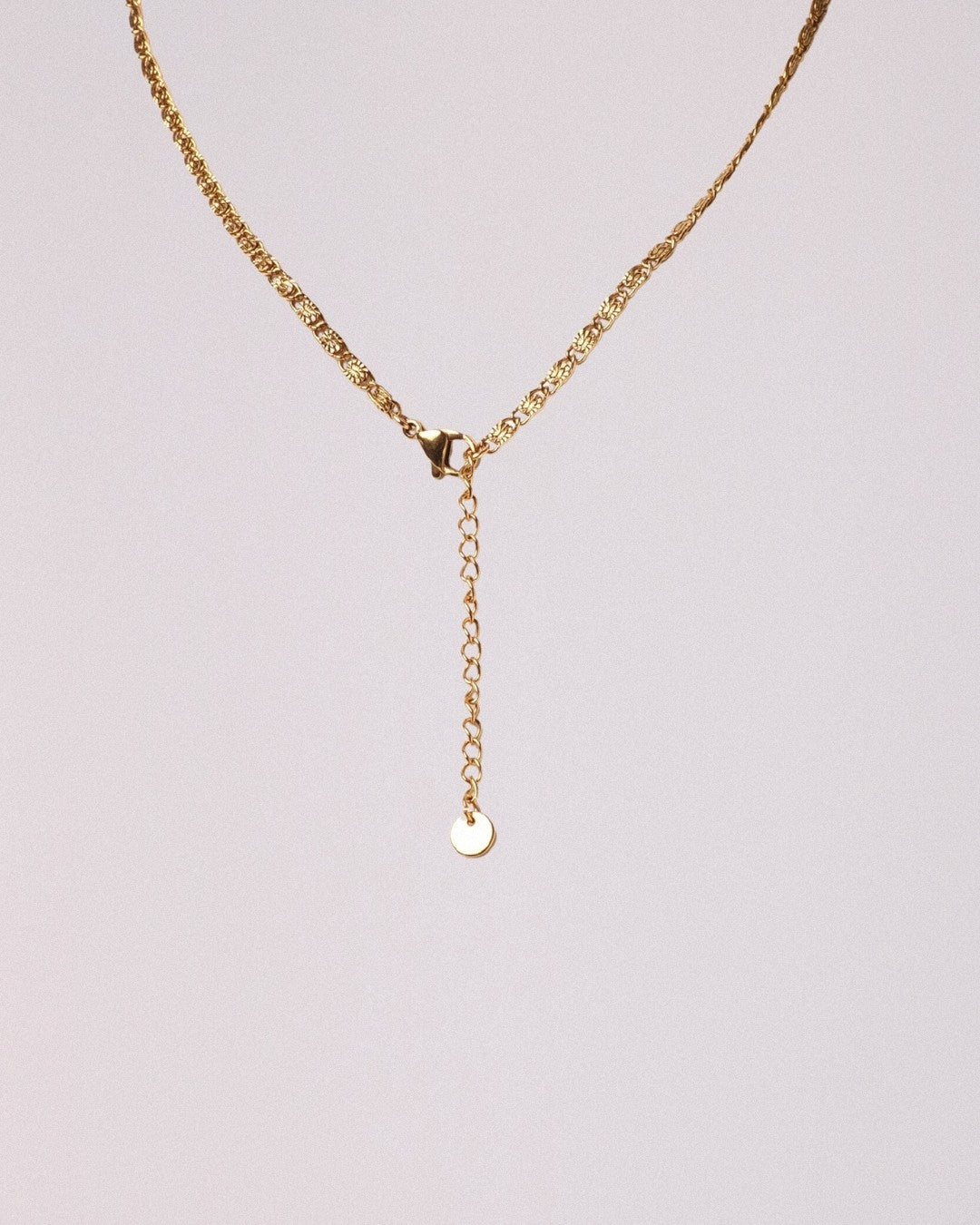 Collar Norma Acero Inoxidable Dorado