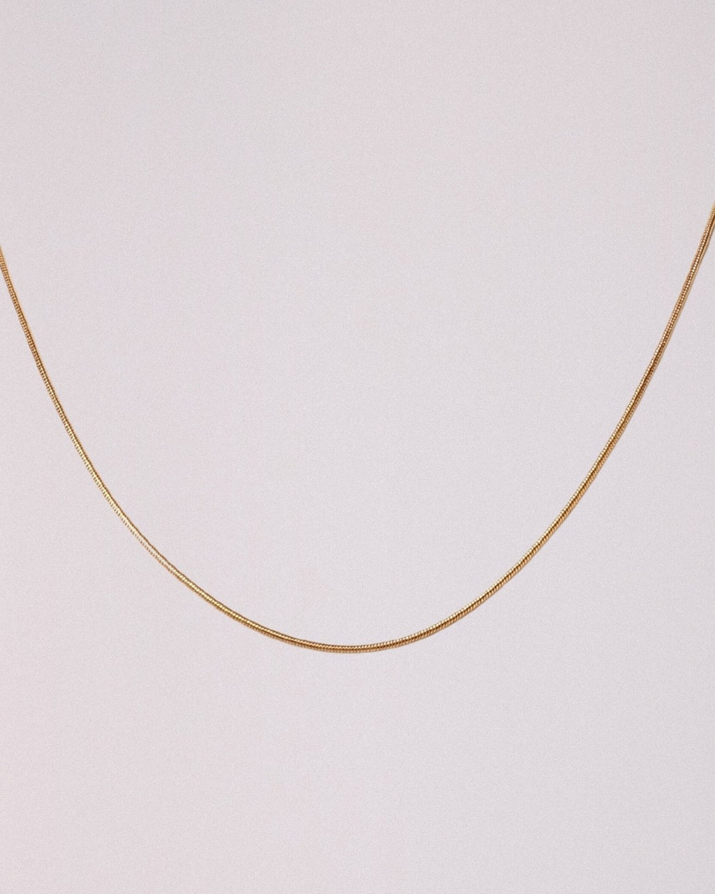 Collar Serpens Acero Inoxidable Dorado