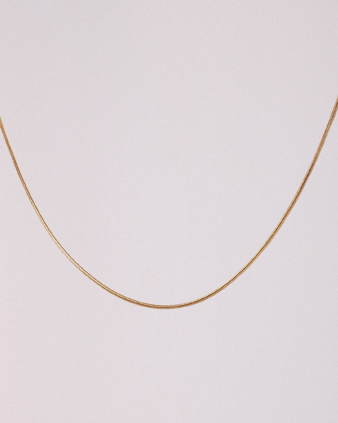 Collar Serpens Acero Inoxidable Dorado