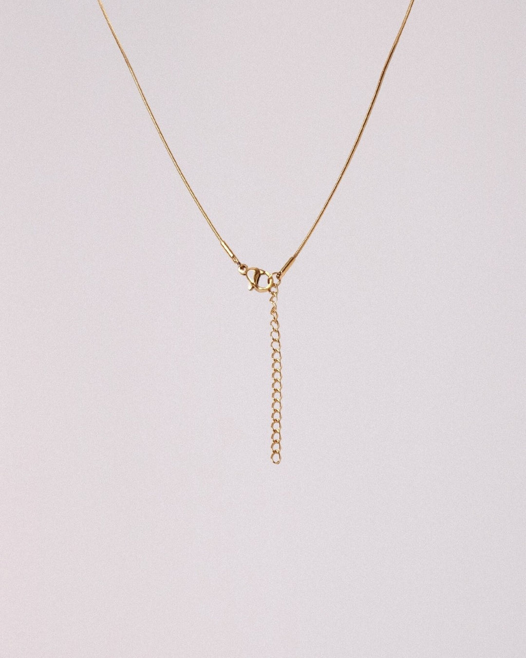 Collar Serpens Acero Inoxidable Dorado