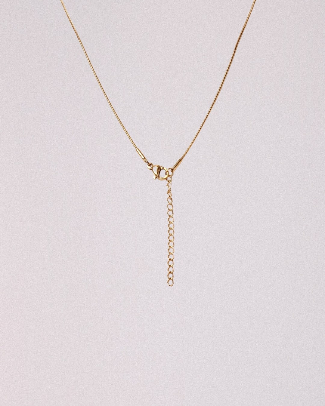 Collar Serpens Acero Inoxidable Dorado
