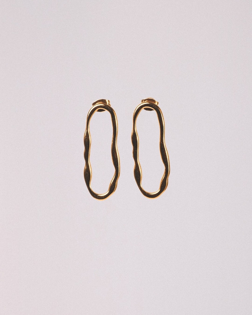 Pendientes Galaxia Acero Inoxidable Dorado