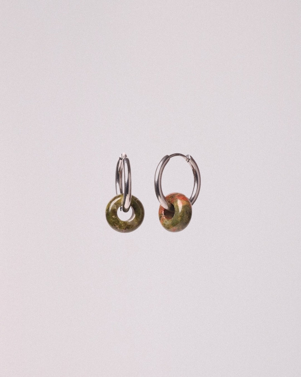 Pendientes Órbita Acero Inoxidable Unakita