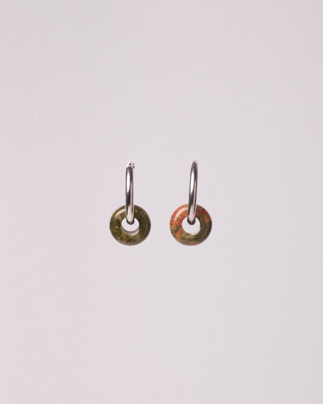 Pendientes Órbita Acero Inoxidable Unakita