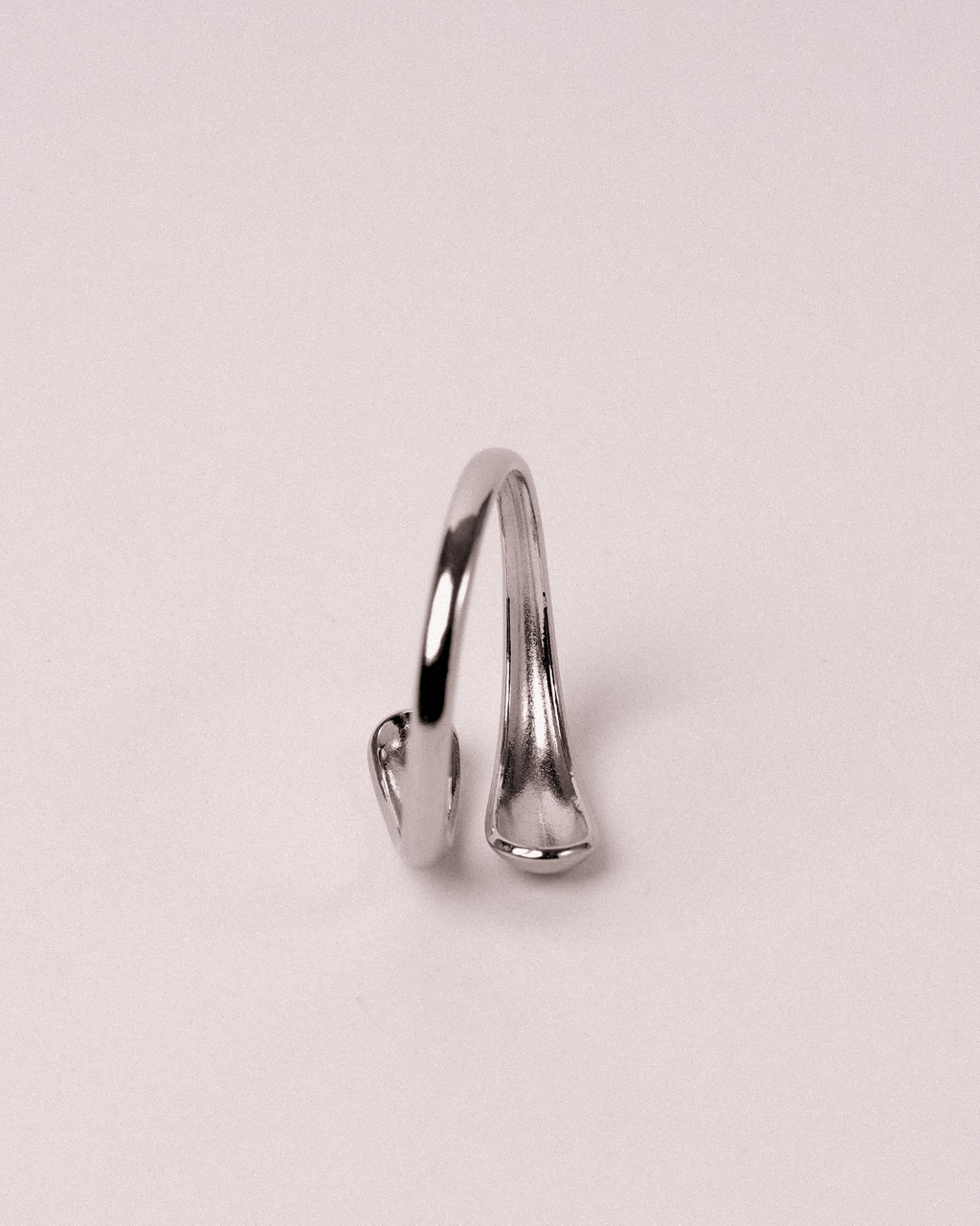 Anillo Espiral Acero Inoxidable - Positive Jewels
