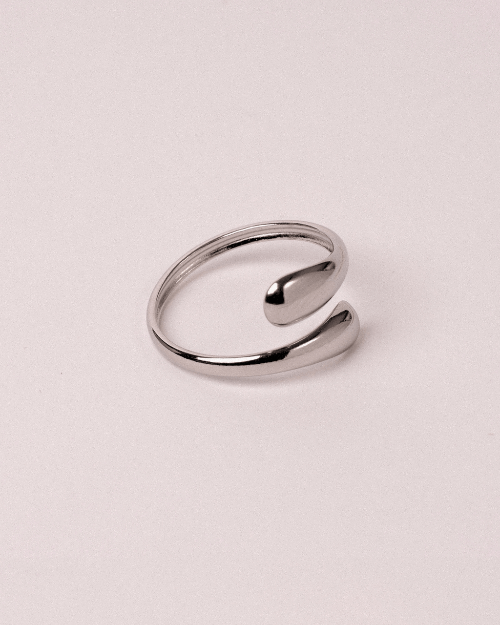 Anillo Espiral Acero Inoxidable - Positive Jewels