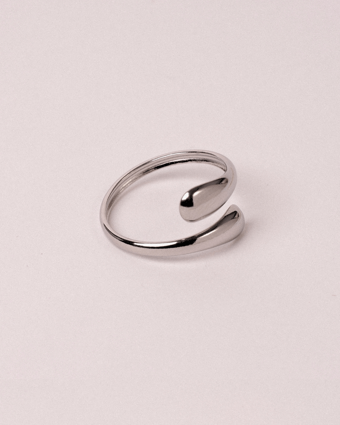 Anillo Espiral Acero Inoxidable - Positive Jewels