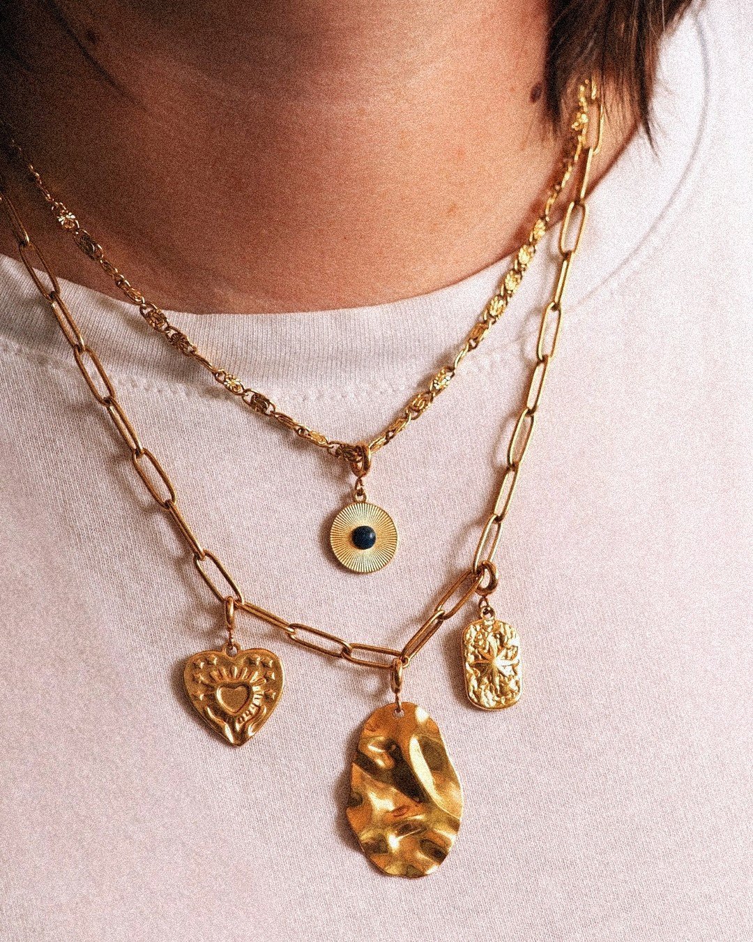 Charm Corazón Acero Inoxidable - Positive Jewels