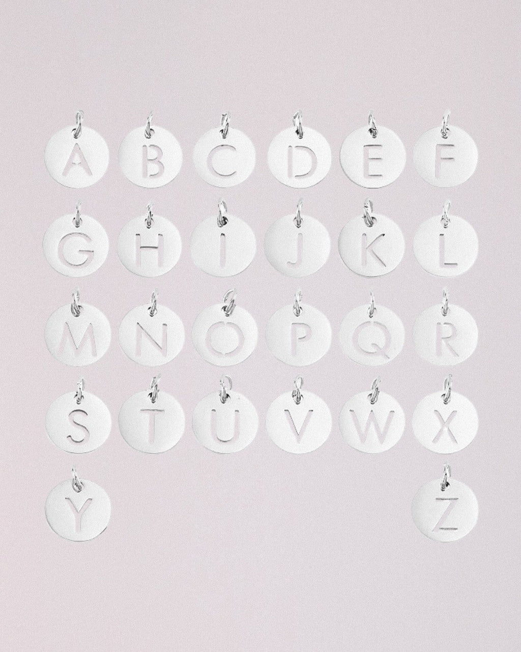 Charm Letra Acero Inoxidable - Positive Jewels