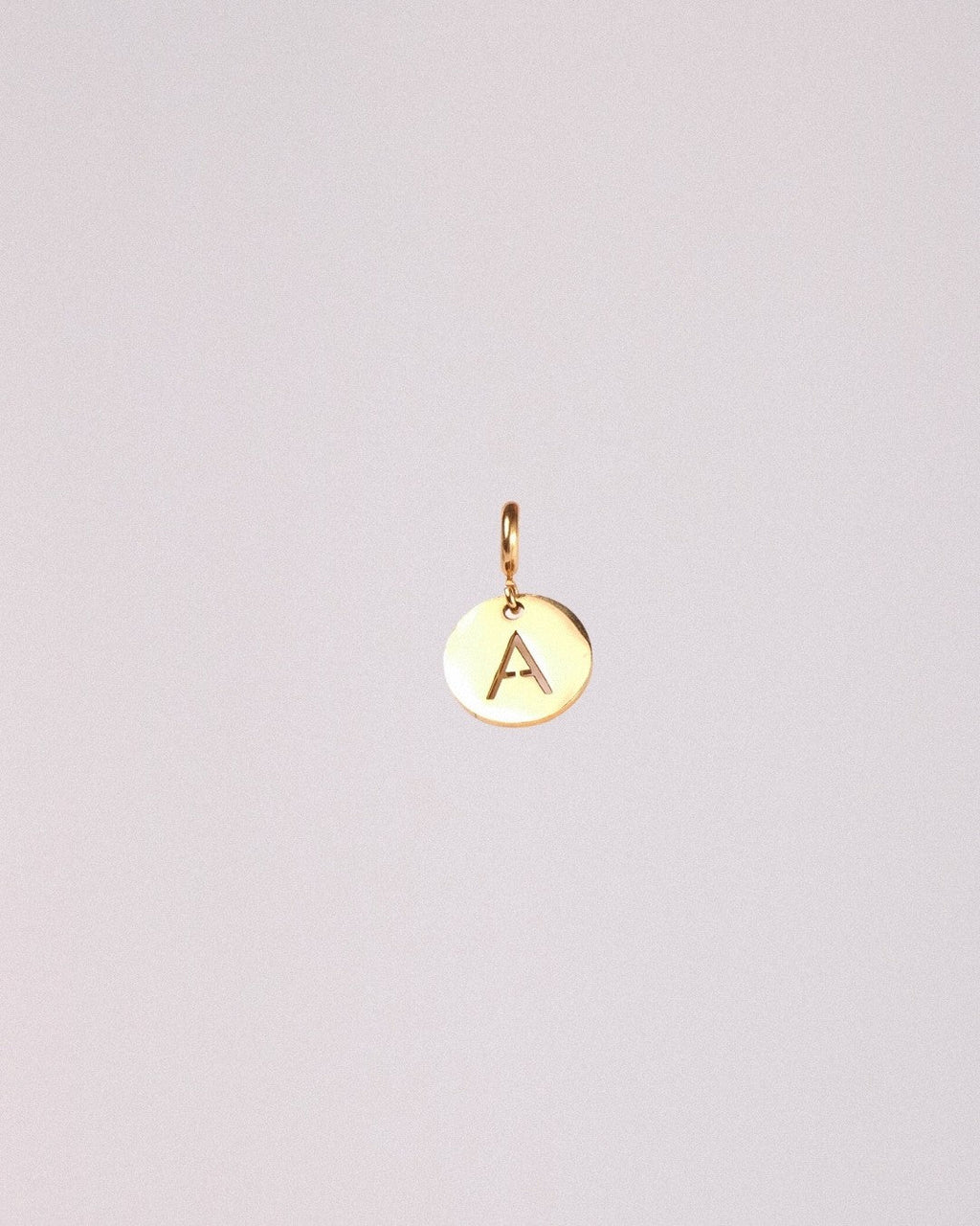 Charm Letra Acero Inoxidable Dorado - Positive Jewels