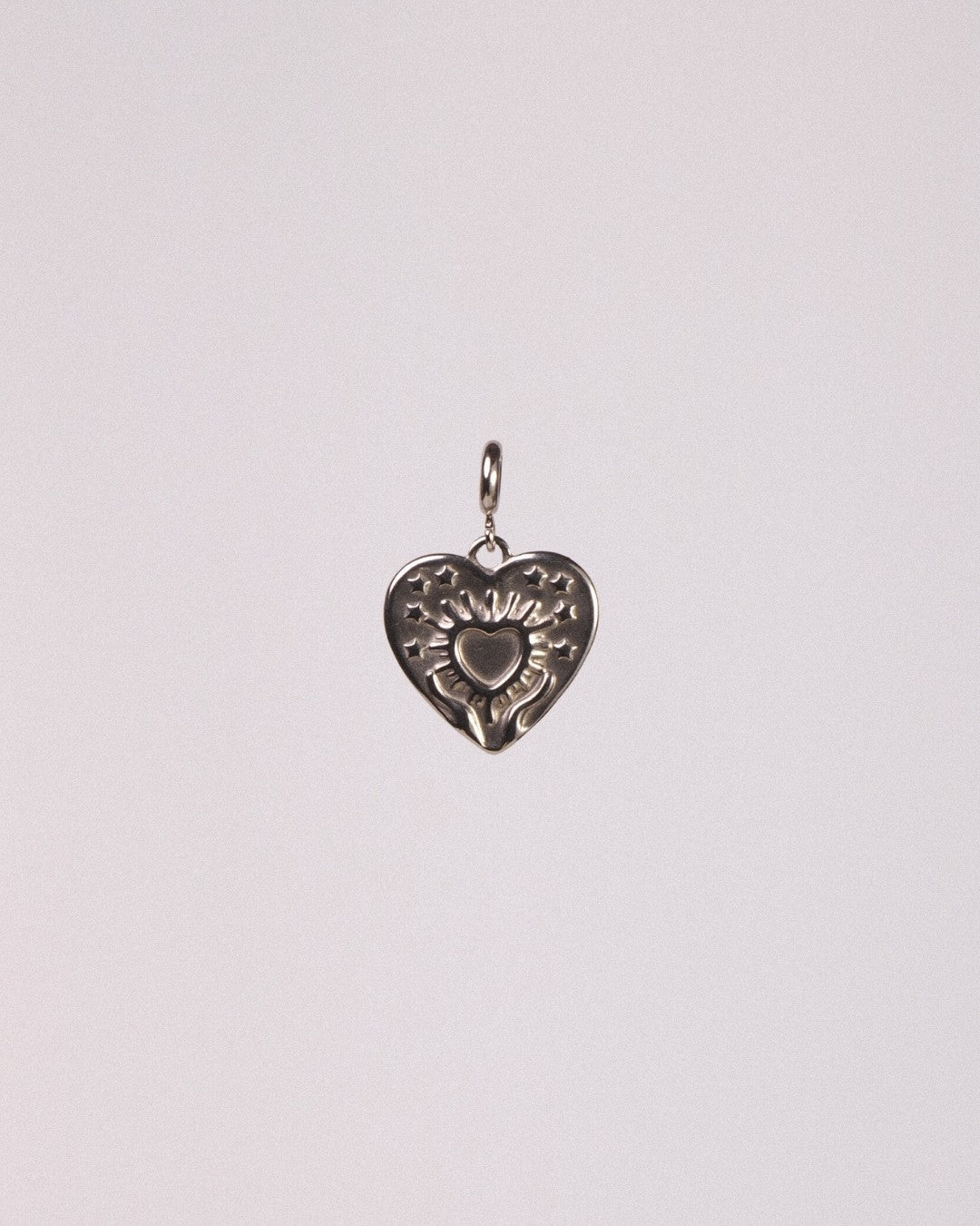 Charm Corazón Acero Inoxidable - Positive Jewels