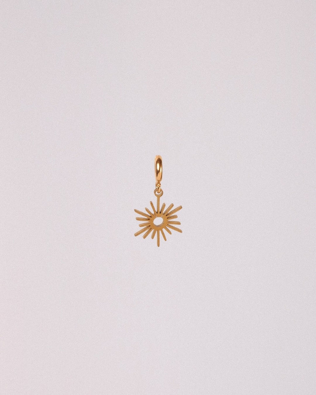Charm Lucero Acero Inoxidable Dorado - Positive Jewels