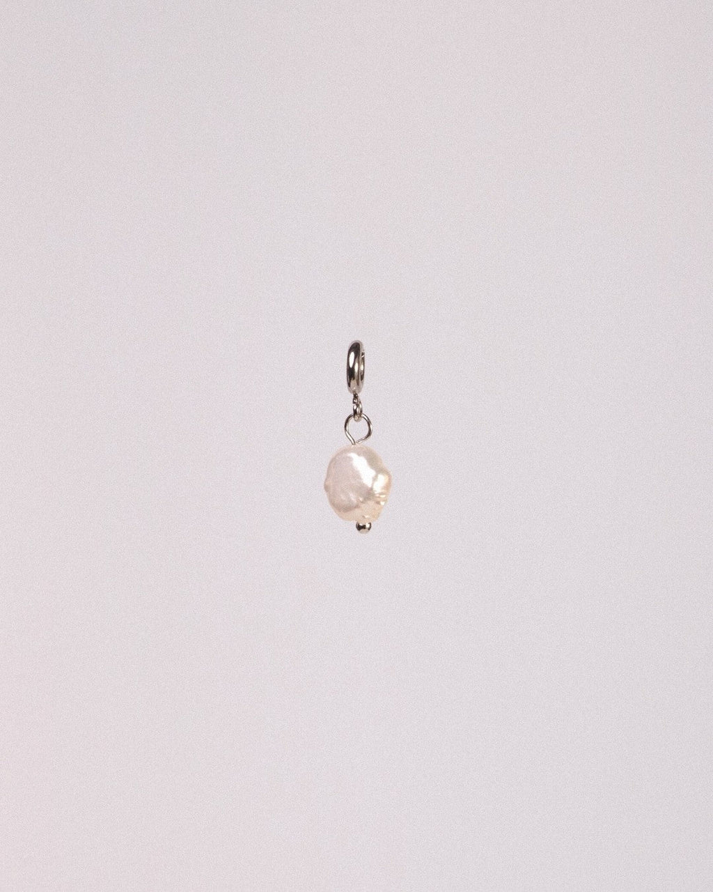 Charm Perla Acero Inoxidable - Positive Jewels