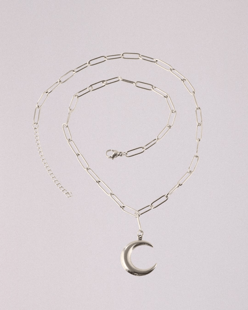 Collar Luna Acero Inoxidable - Positive Jewels