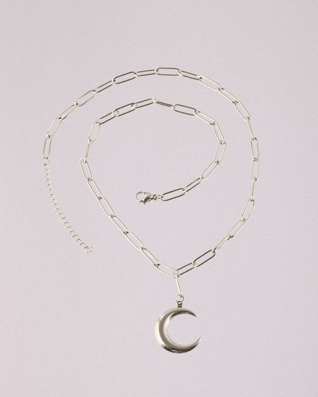 Collar Luna Acero Inoxidable - Positive Jewels