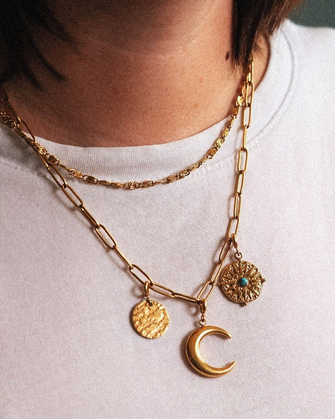 Cadena Carina Acero Inoxidable Dorado - Positive Jewels