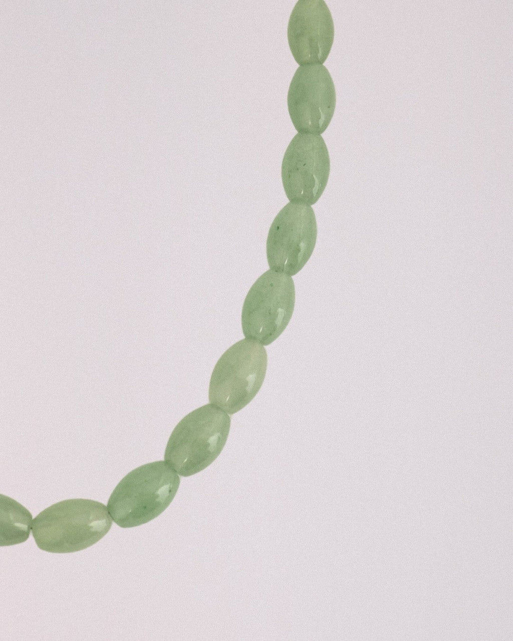 Collar Urano Acero Inoxidable Aventurina - Positive Jewels