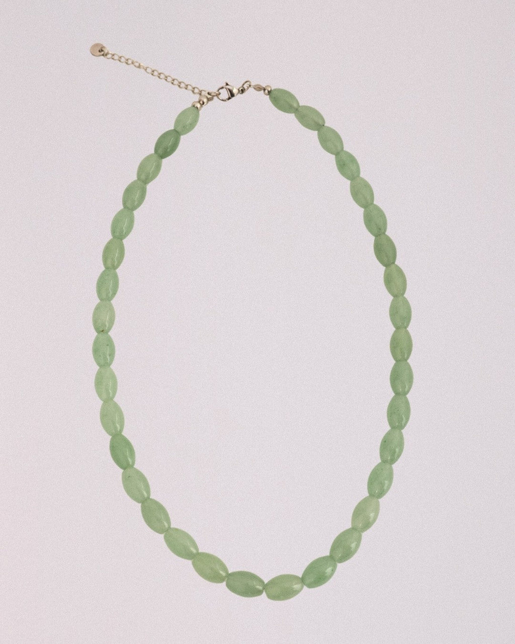 Collar Urano Acero Inoxidable Aventurina - Positive Jewels