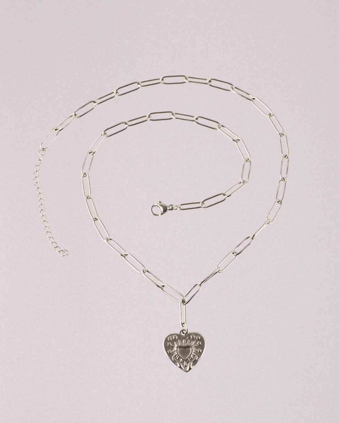 Collar Corazón Acero Inoxidable - Positive Jewels