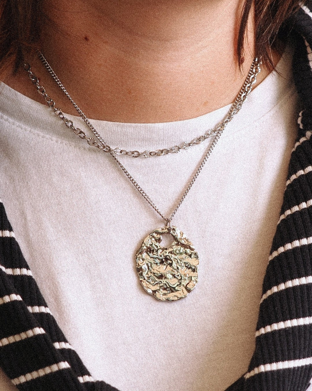 Collar Agua Acero Inoxidable - Positive Jewels