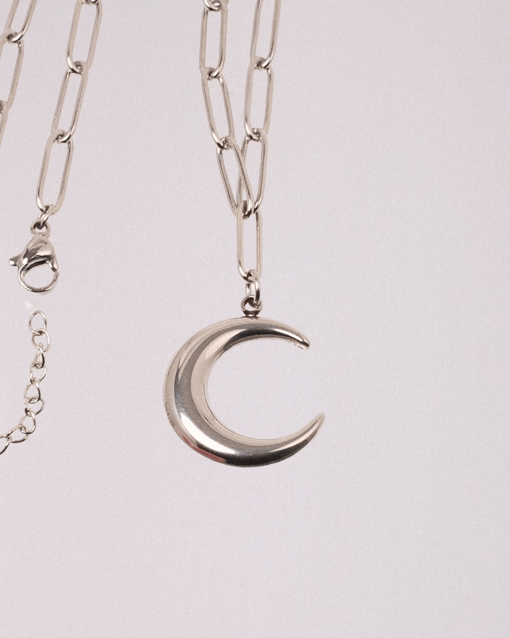 Collar Luna Acero Inoxidable - Positive Jewels