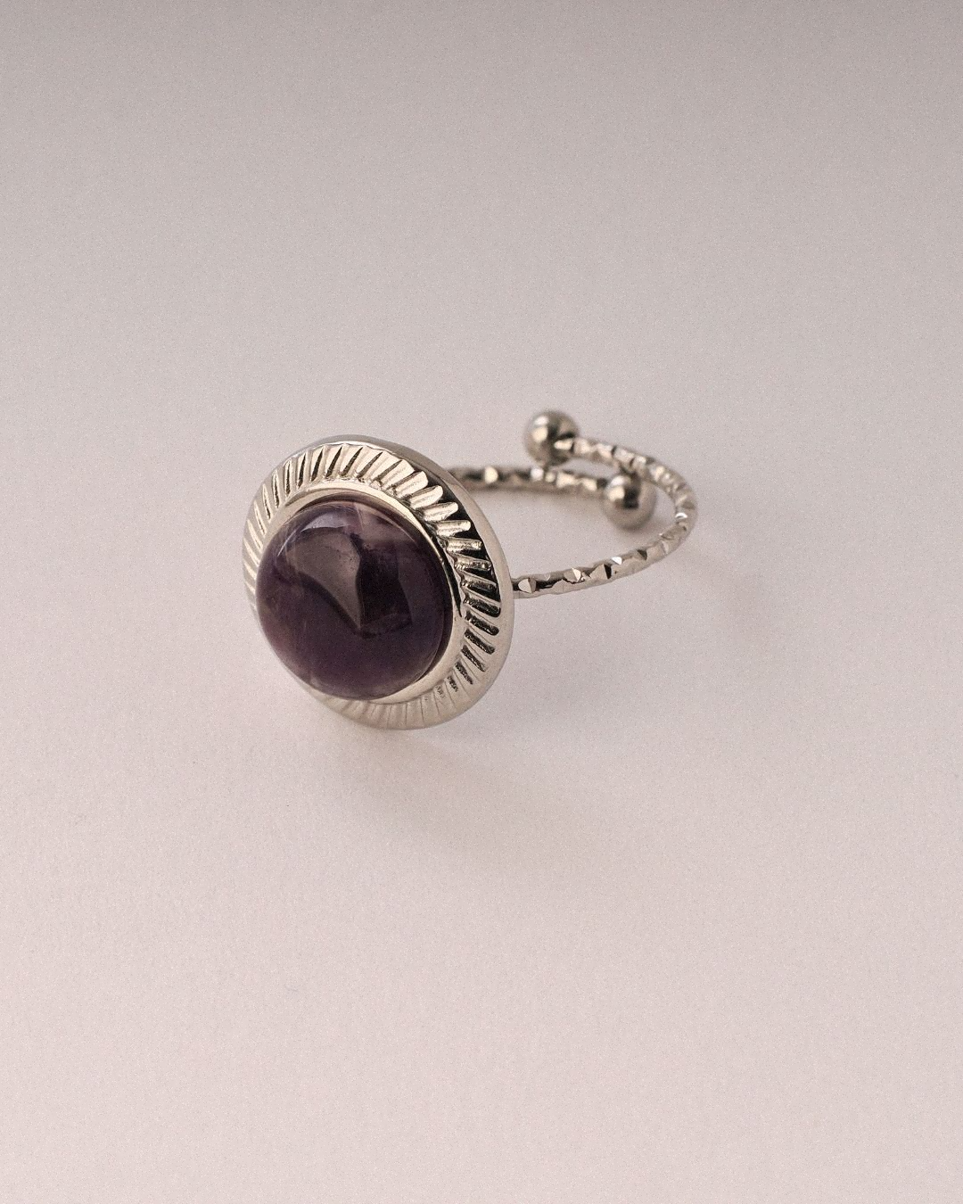 anillo acero inoxidable