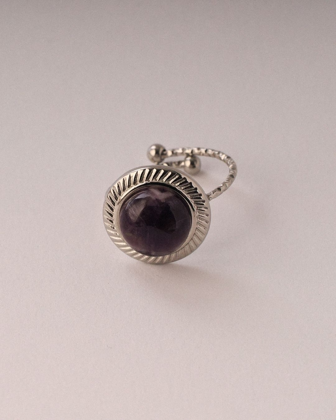 anillo acero inoxidable