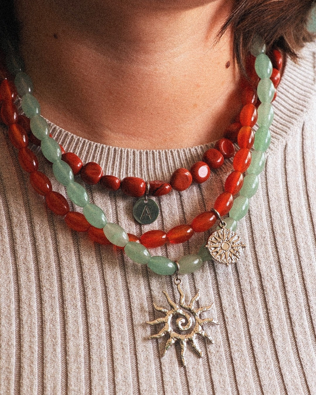 joyas acero inoxidable con piedras