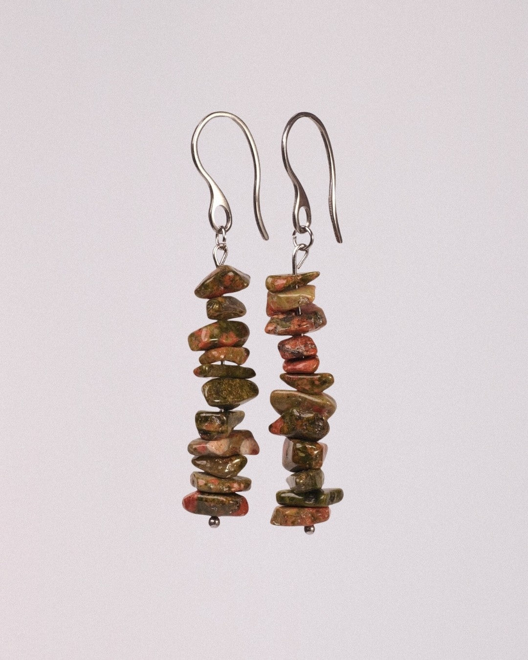 Pendientes Lasca Acero Inoxidable Unakita - Positive Jewels