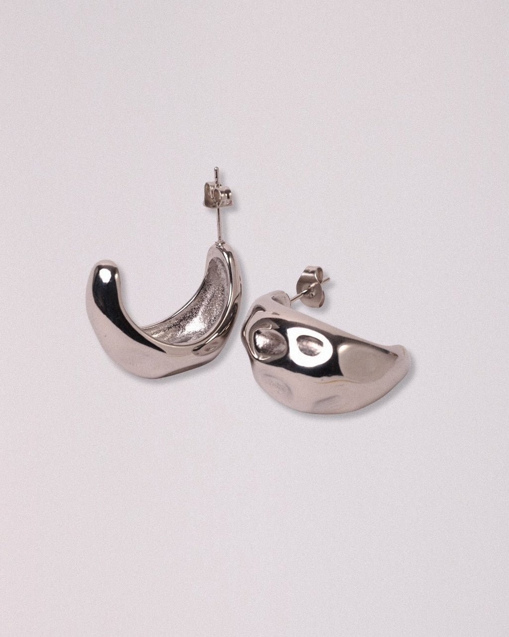 Pendientes Roca Acero Inoxidable - Positive Jewels