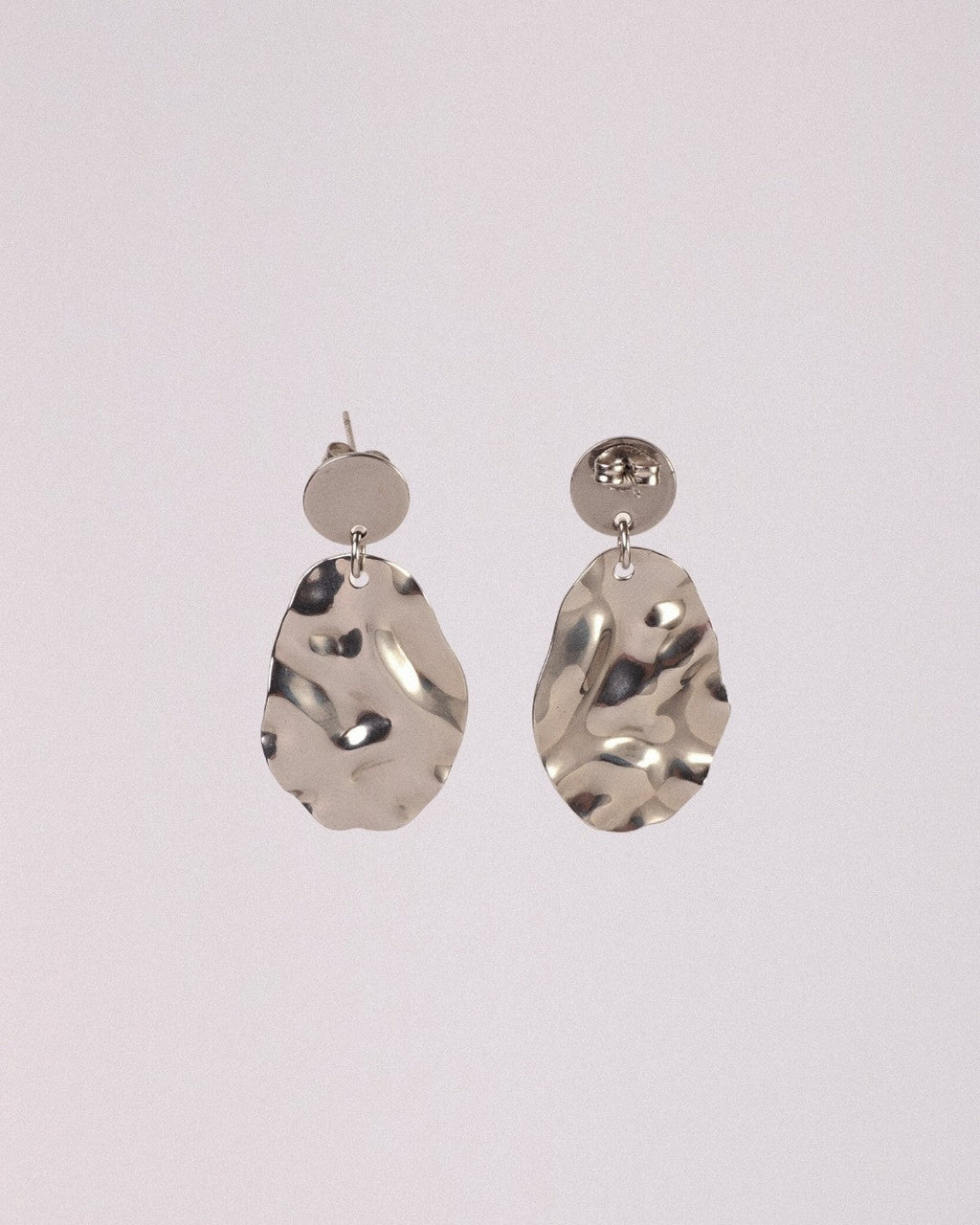 Pendientes Lago Acero Inoxidable - Positive Jewels