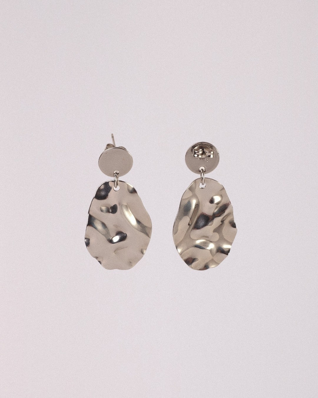 Pendientes Lago Acero Inoxidable - Positive Jewels