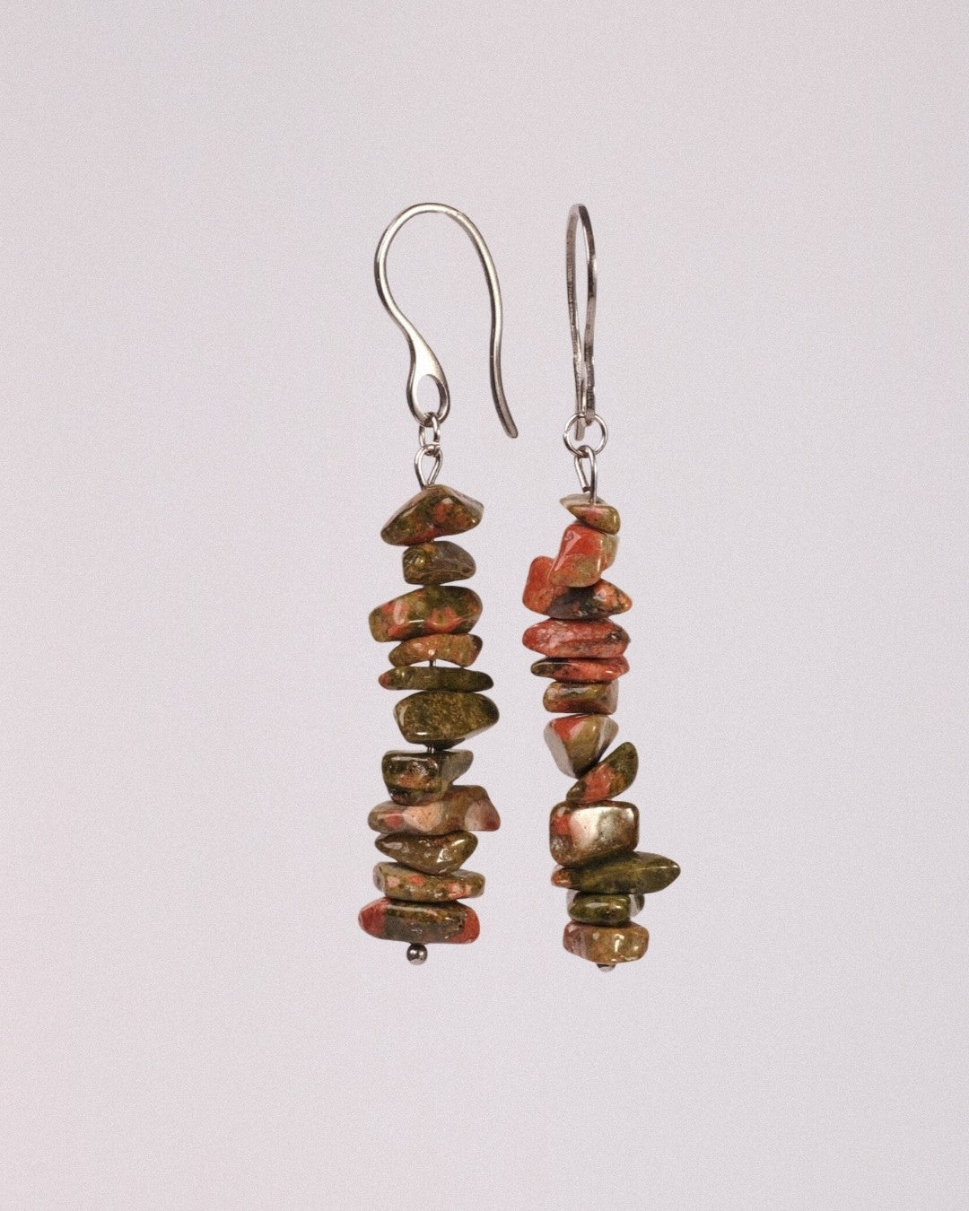 Pendientes Lasca Acero Inoxidable Unakita - Positive Jewels