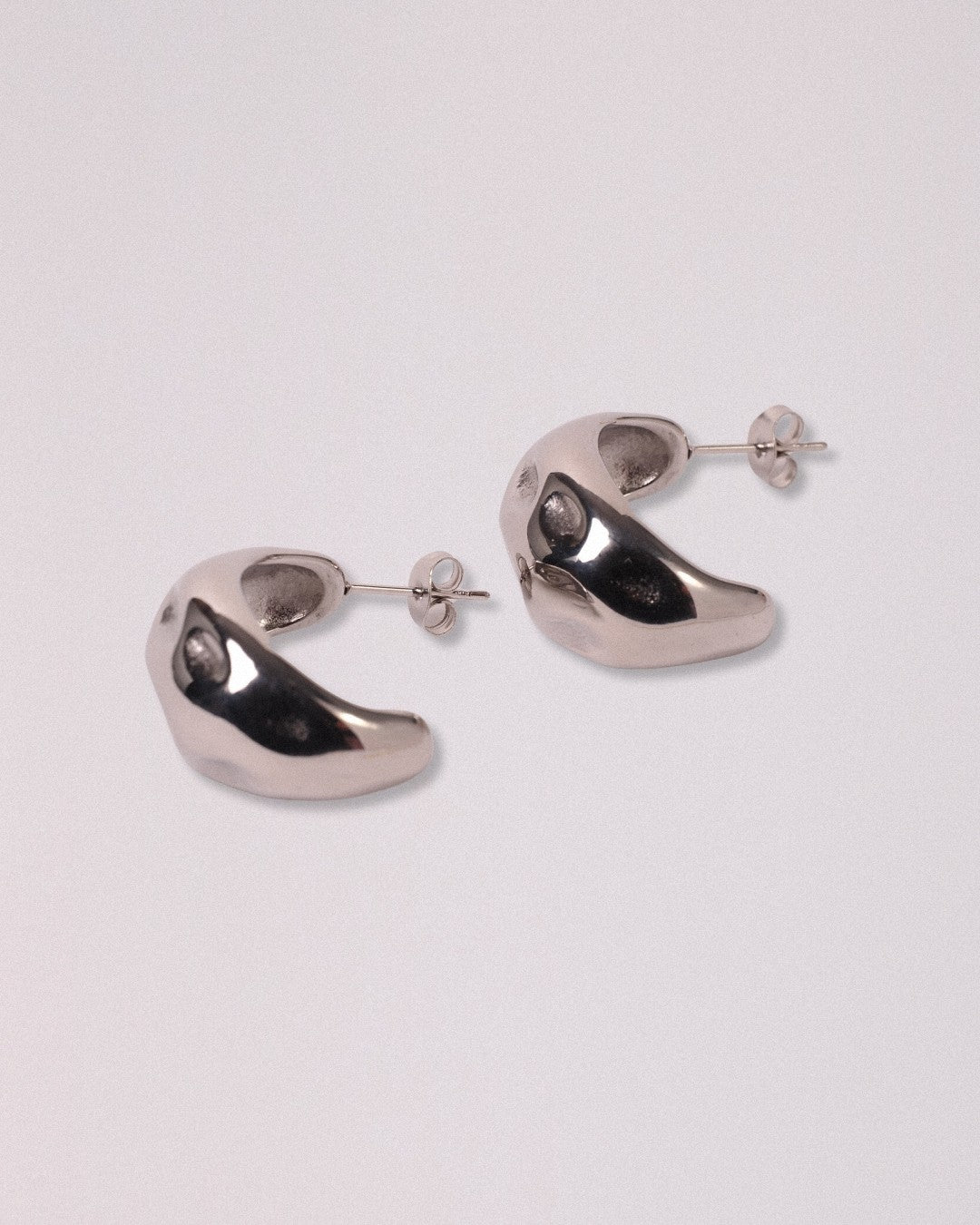 Pendientes Roca Acero Inoxidable - Positive Jewels