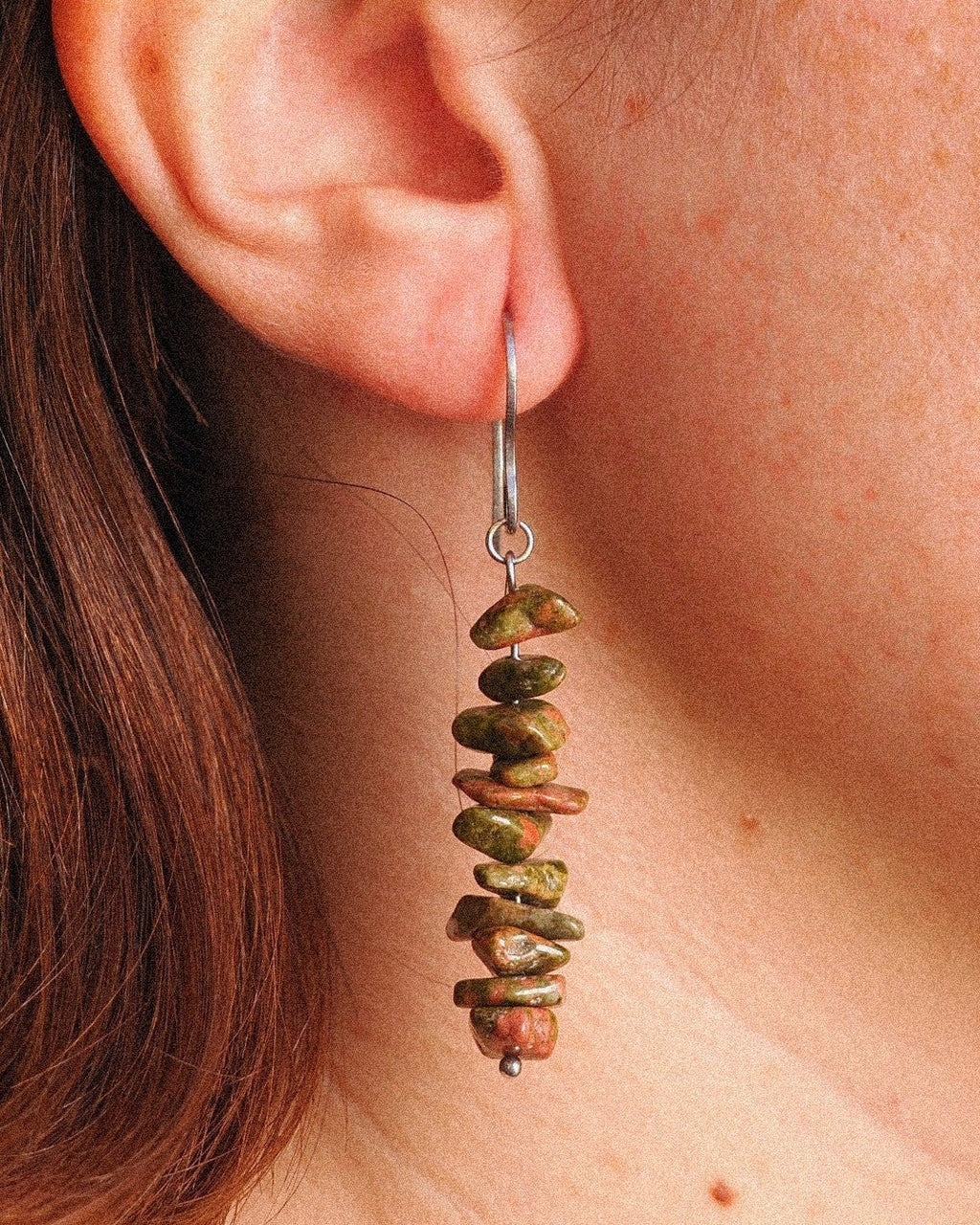 Pendientes Lasca Acero Inoxidable Unakita - Positive Jewels