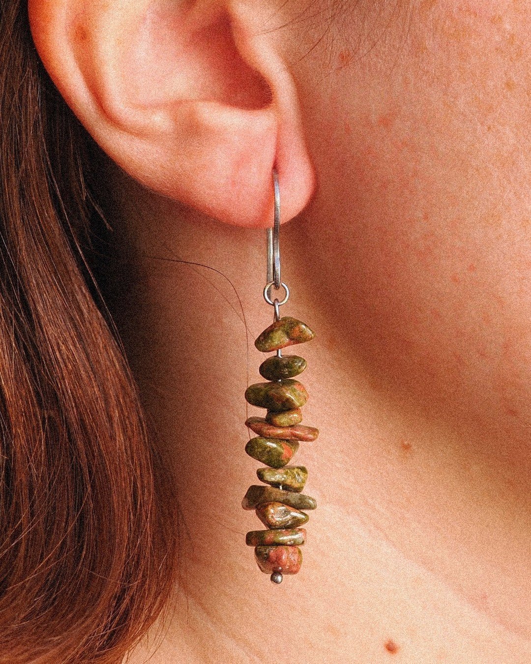 Pendientes Lasca Acero Inoxidable Unakita - Positive Jewels