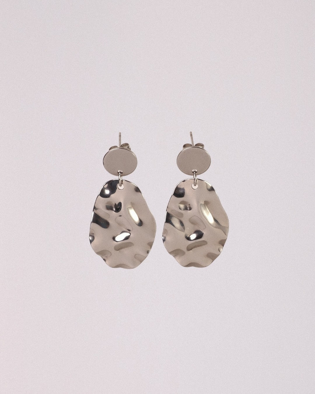 Pendientes Lago Acero Inoxidable - Positive Jewels