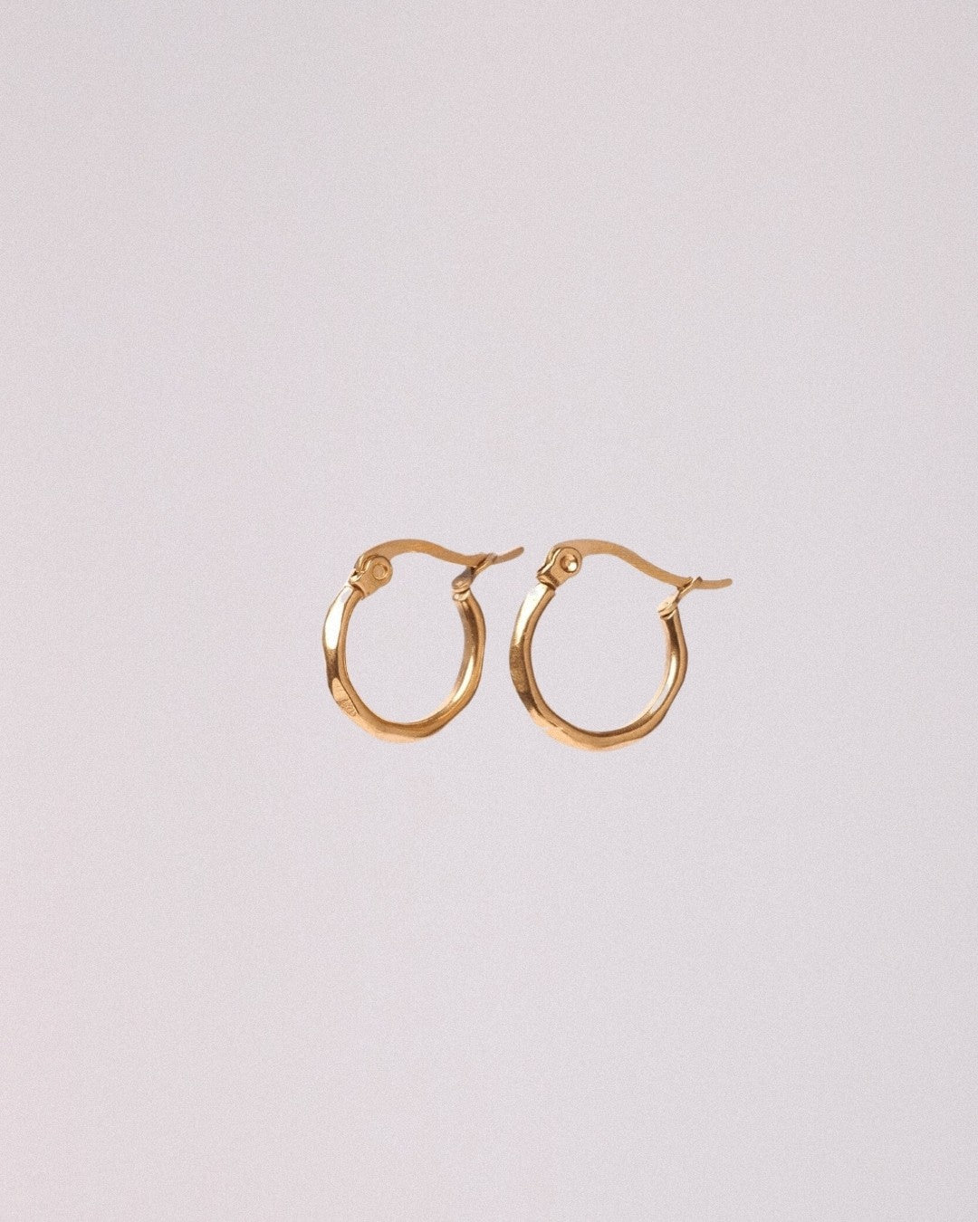 Pendientes Aretex Acero Inoxidable Dorado - Positive Jewels