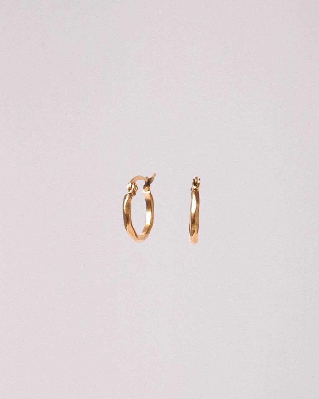 Pendientes Aretex Acero Inoxidable Dorado - Positive Jewels