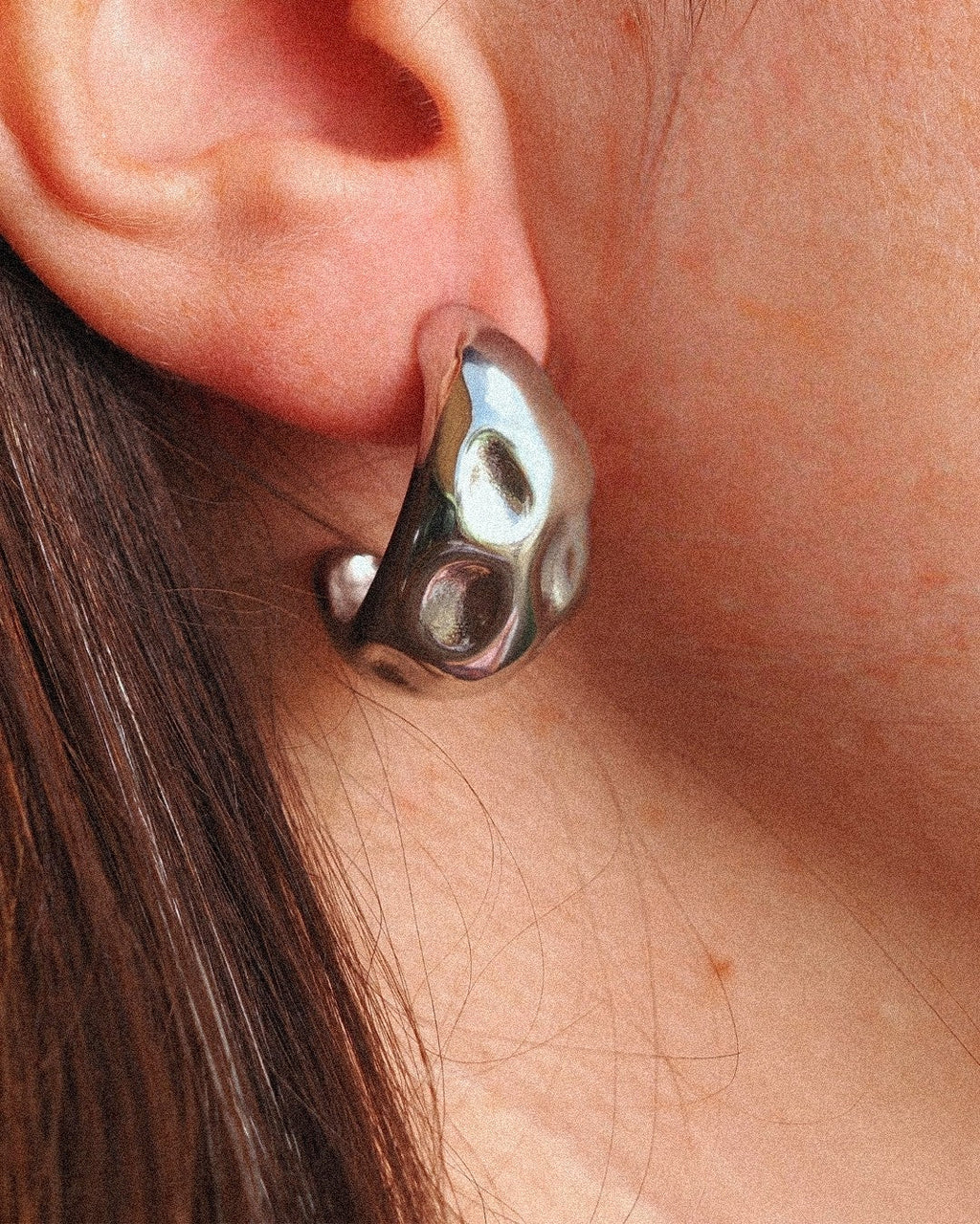 Pendientes Roca Acero Inoxidable - Positive Jewels