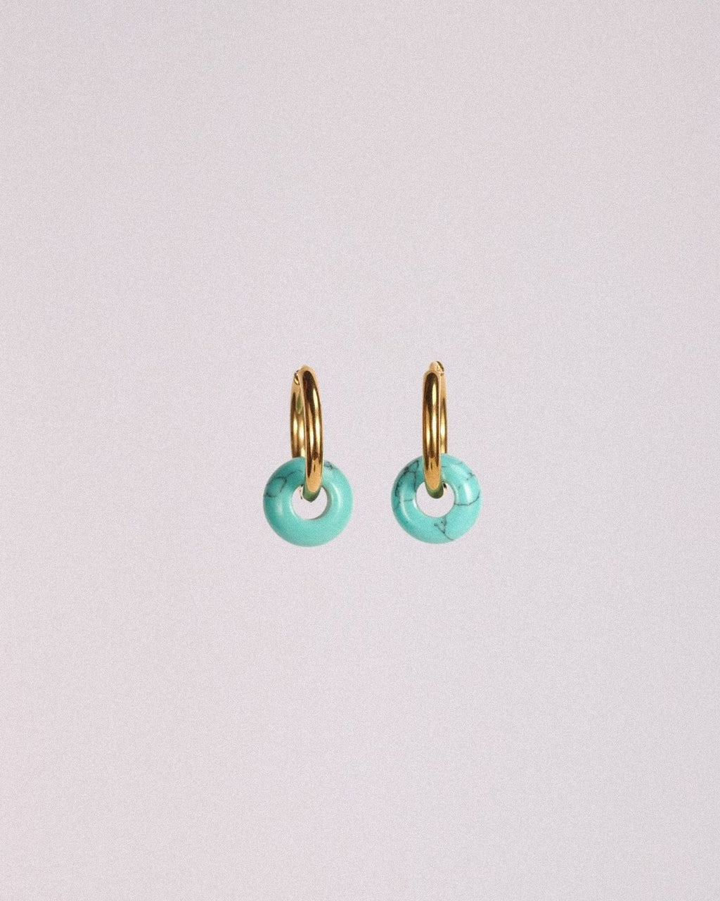 pendientes turquesa